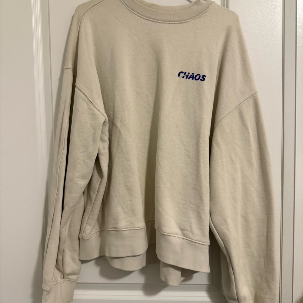 Chaco Off-White Women's Crew Neck Sweater